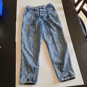 Vintage Palmettos acid wash jeans 25